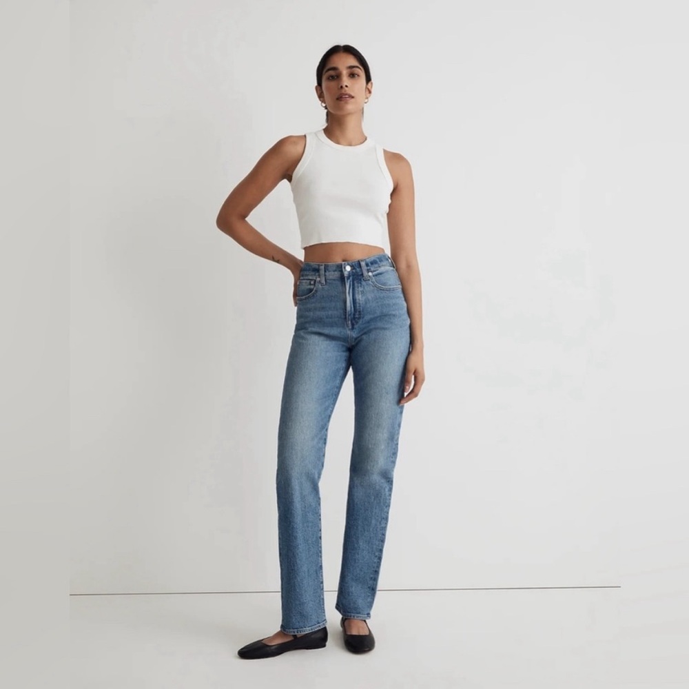 Madewell The 90s Straight Jeans in Enmore Wash
